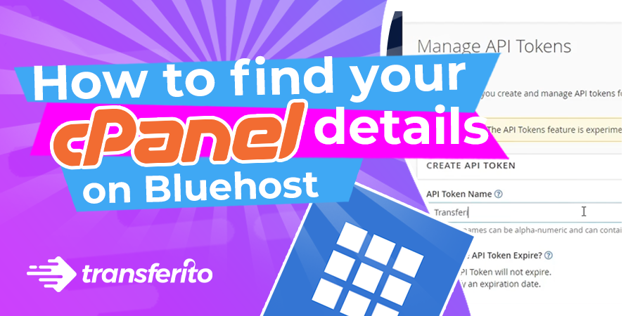 Finding & Using Your cPanel Details on BlueHost